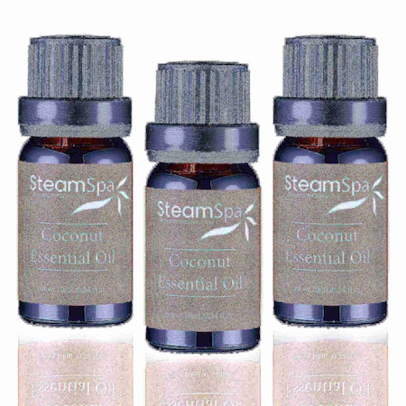 Steamspa Essence of Coconut Aromatherapy Oil Extract Value Pack G-OILCN3